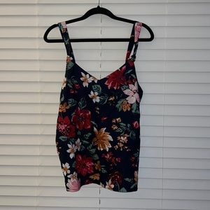 Old Navy Floral Tank | Size L
